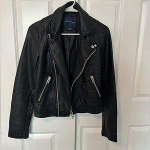 Women’s Faux Leather Jacket AE